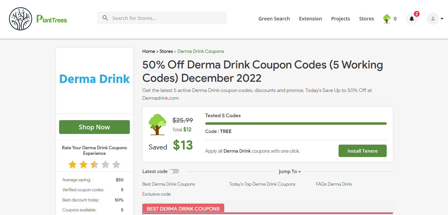 How To Use Derma Drink Discount Code 2
