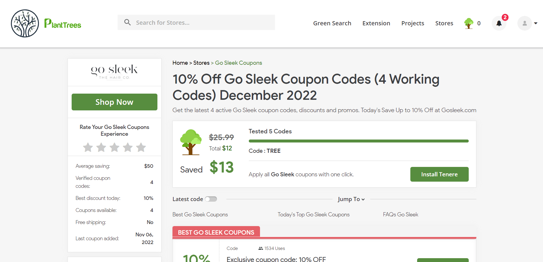 How To Use Go Sleek Discount Code 2