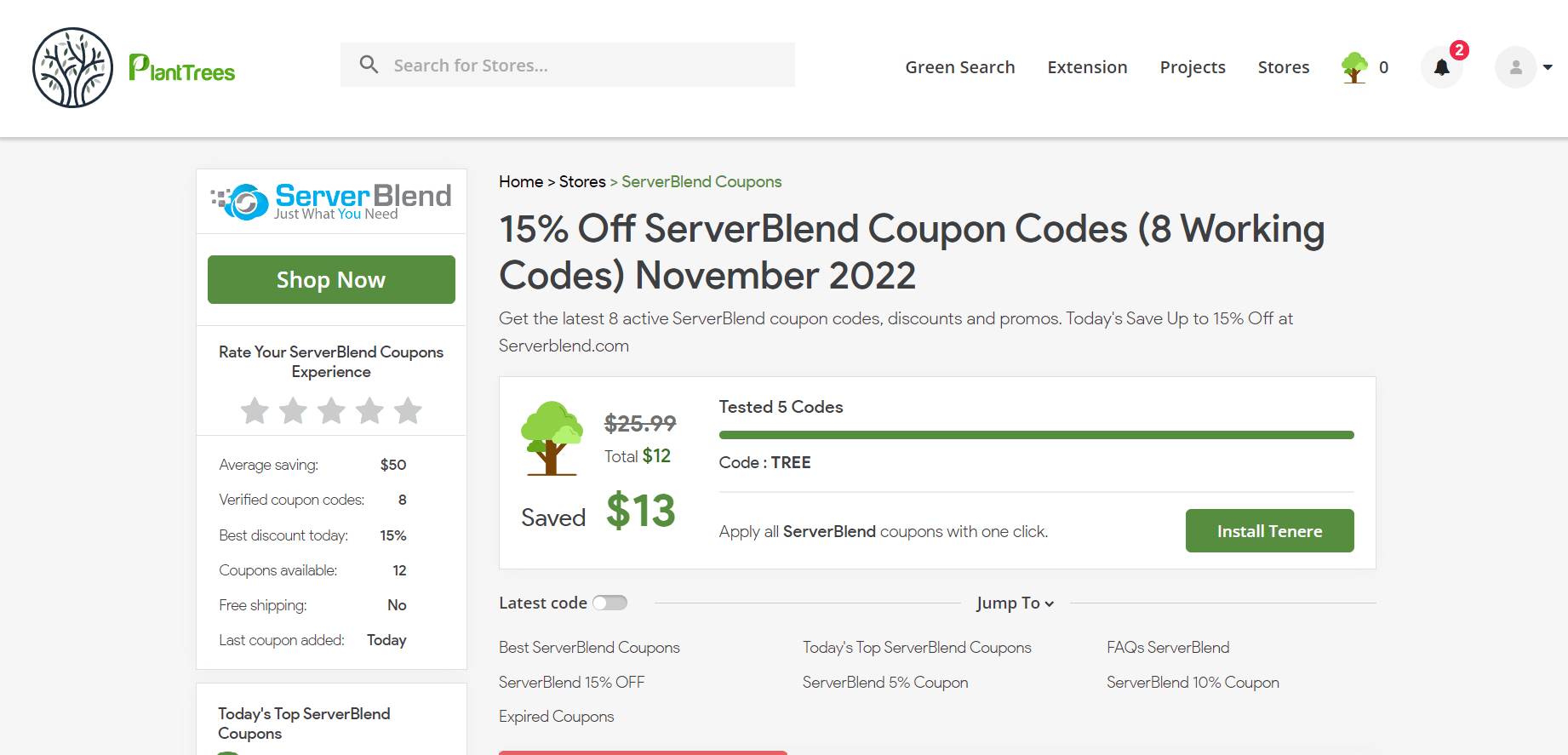 How To Use ServerBlend Coupon Code 2