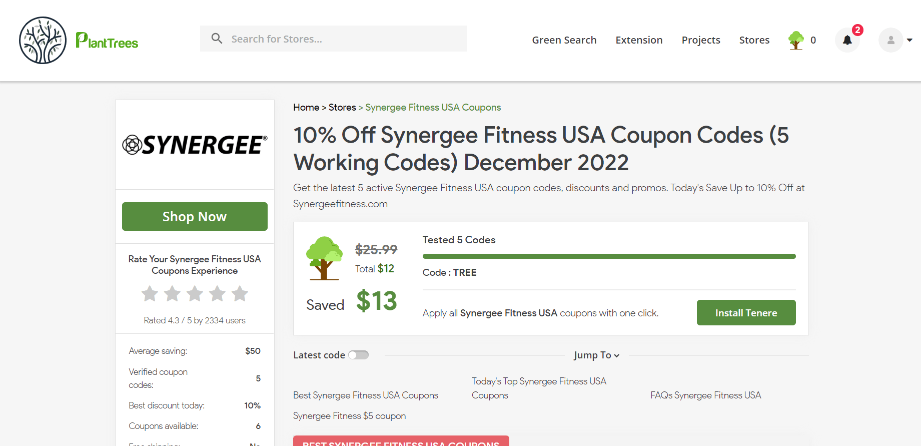 How To Use Synergee Fitness USA Discount Code 2