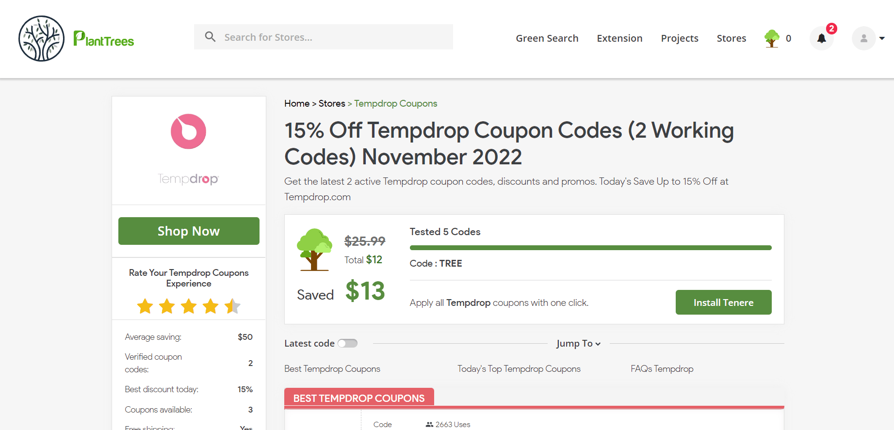 How To Use Tempdrop Discount Code 2