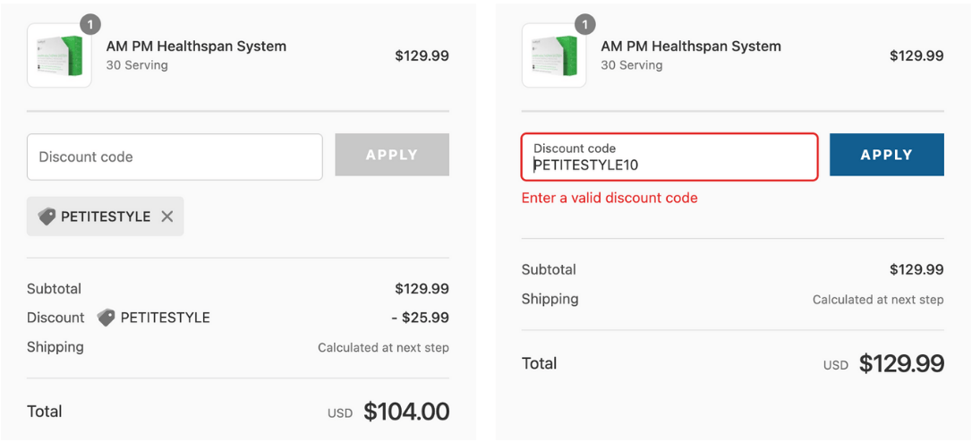 How to use Healthycell coupons