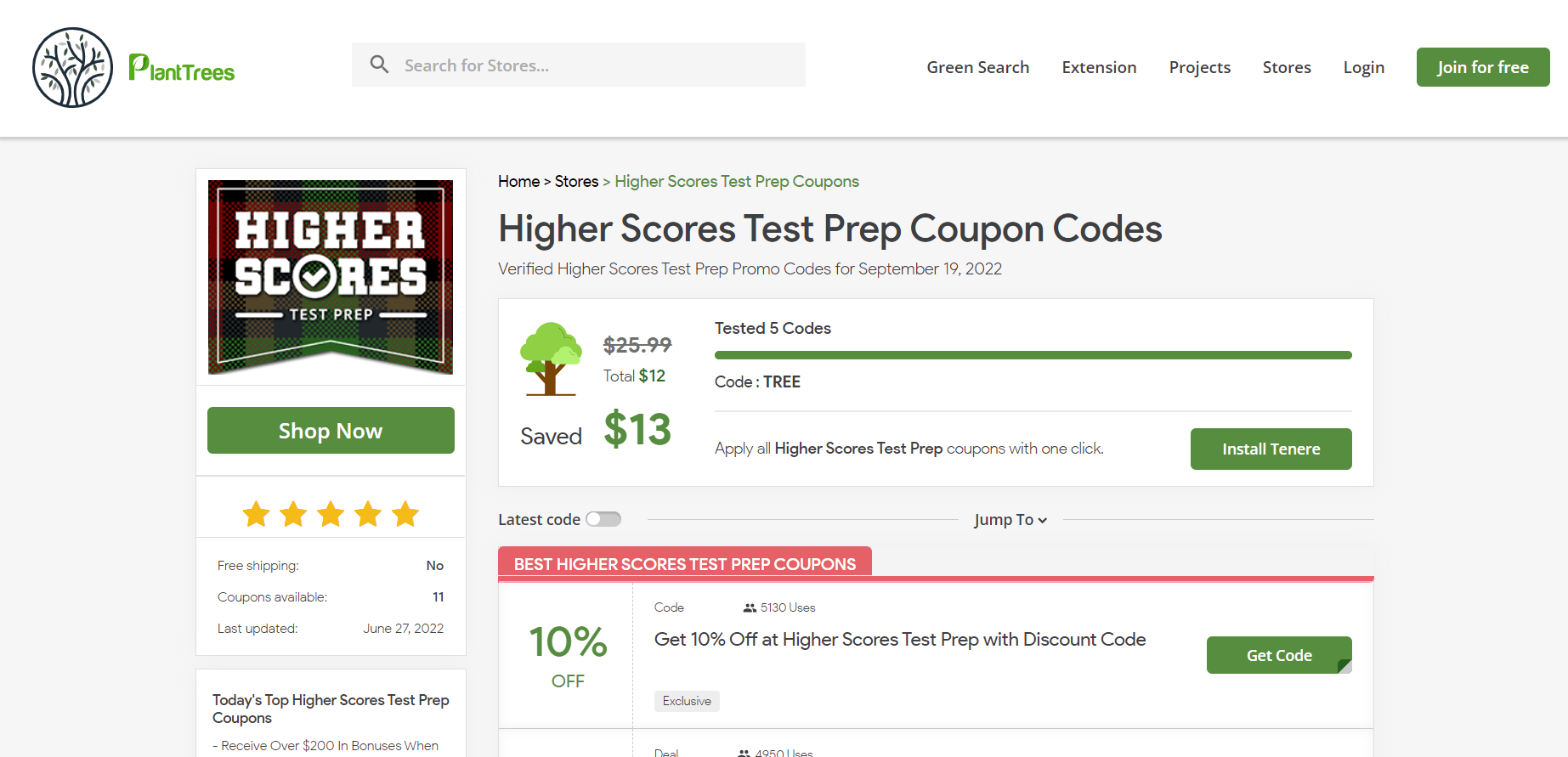 How to use Higher Scores Test Prep coupon