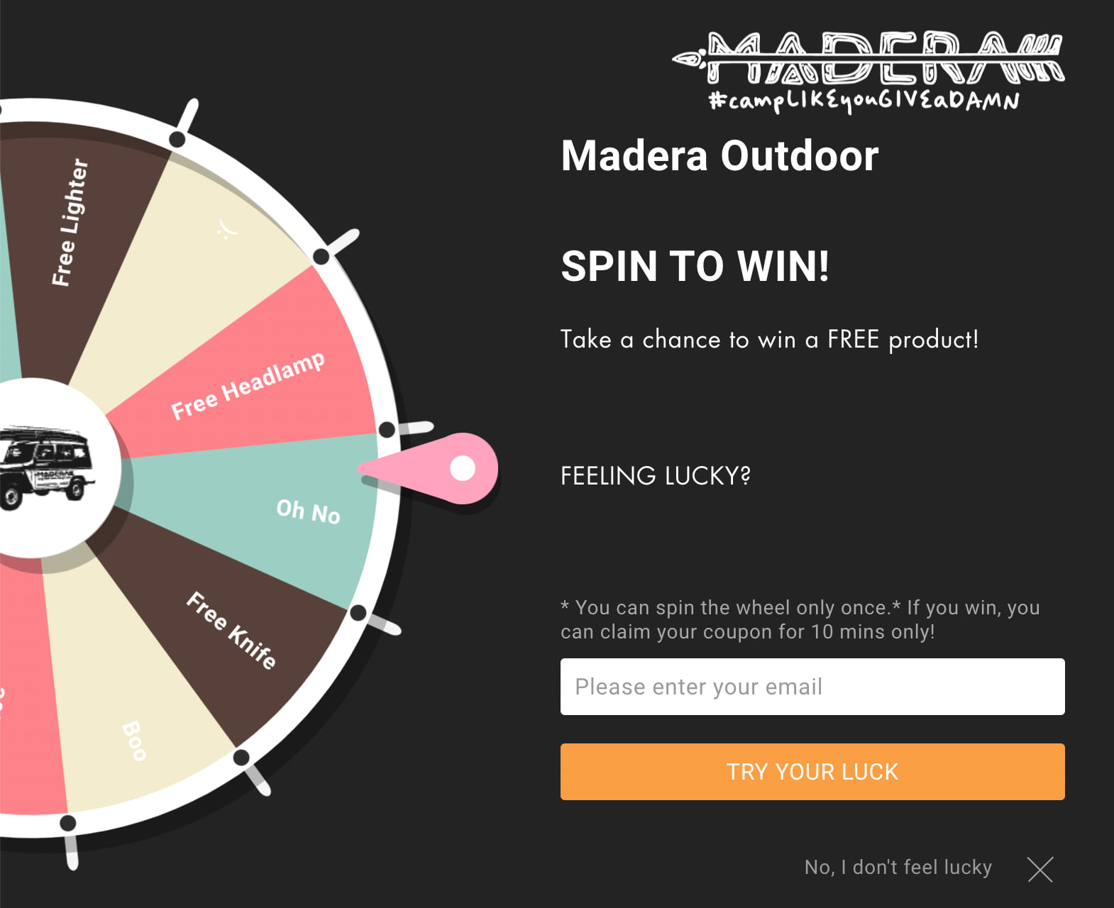 How to use Madera Outdoor coupons