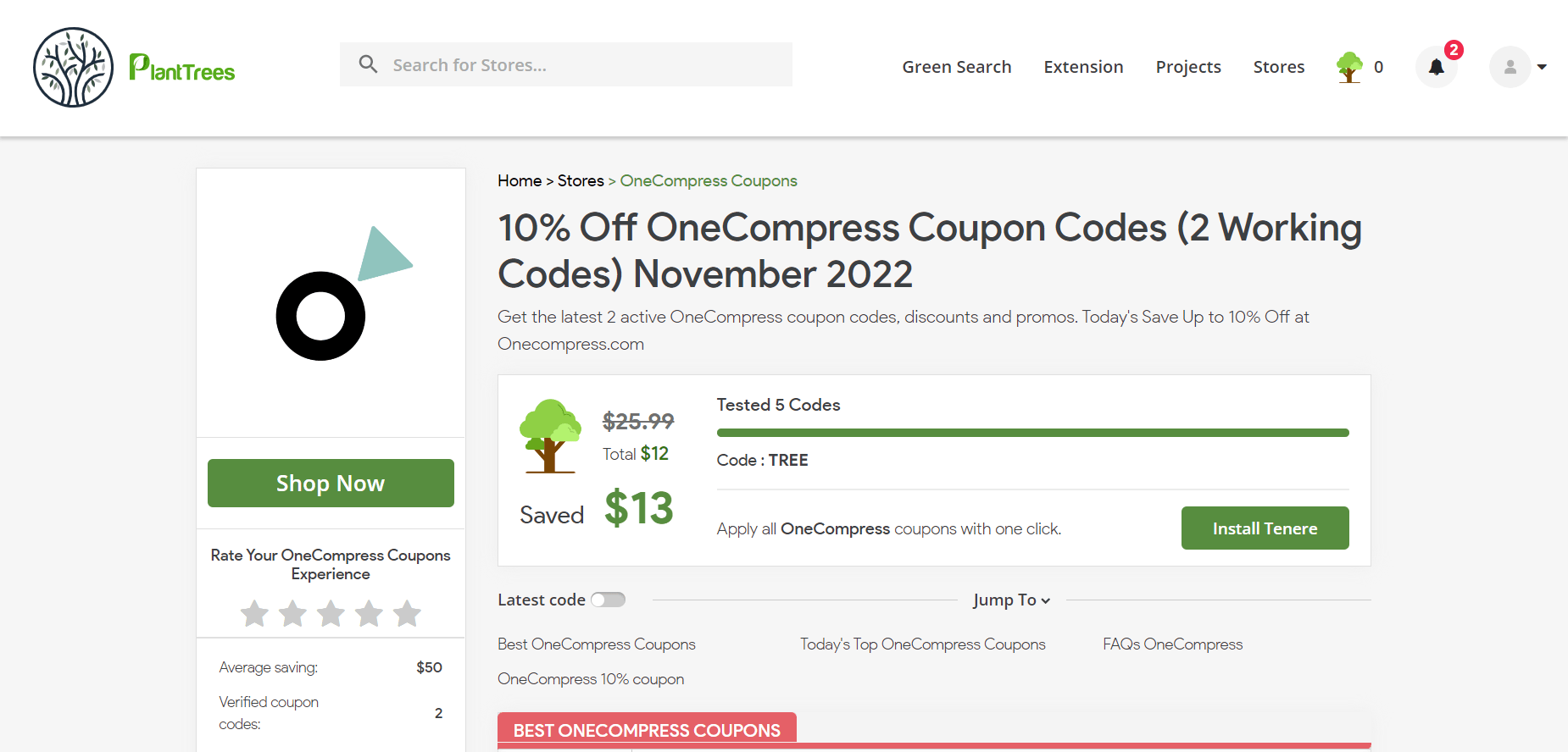 How to use OneCompress coupon 2
