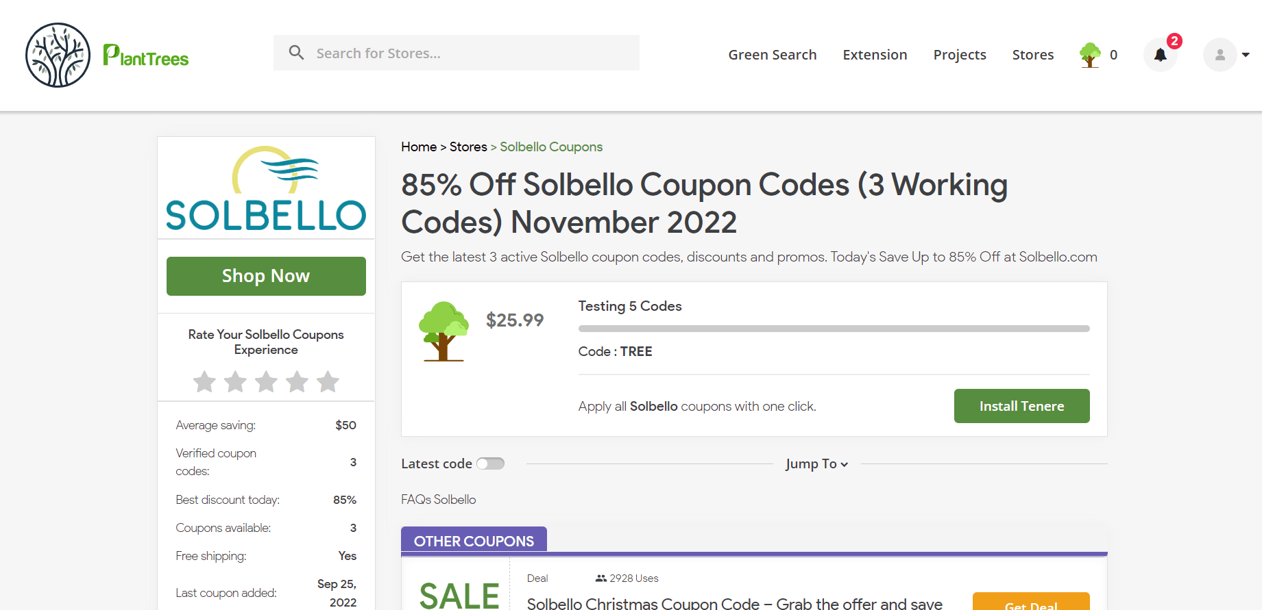 How to use Solbello coupon 2