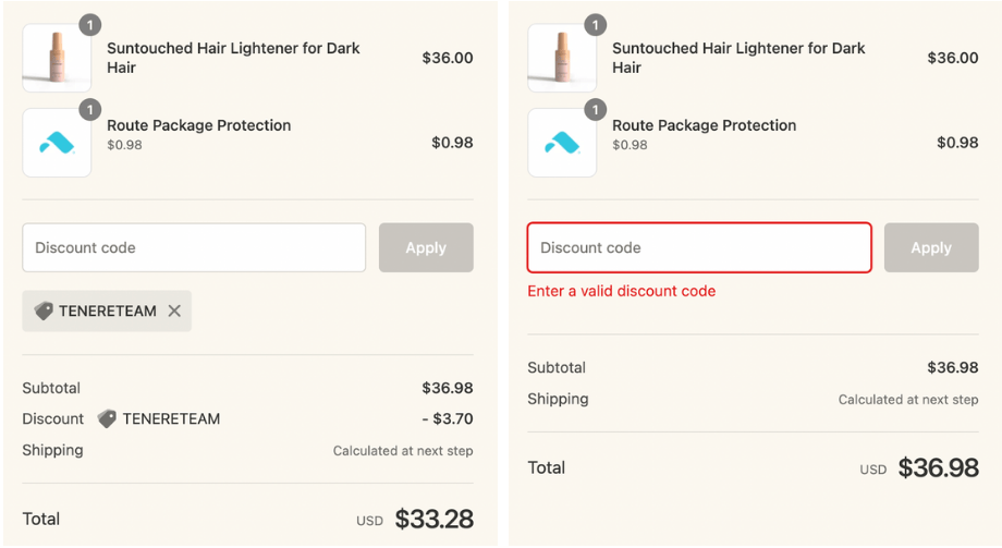 How to use Suntouched coupons