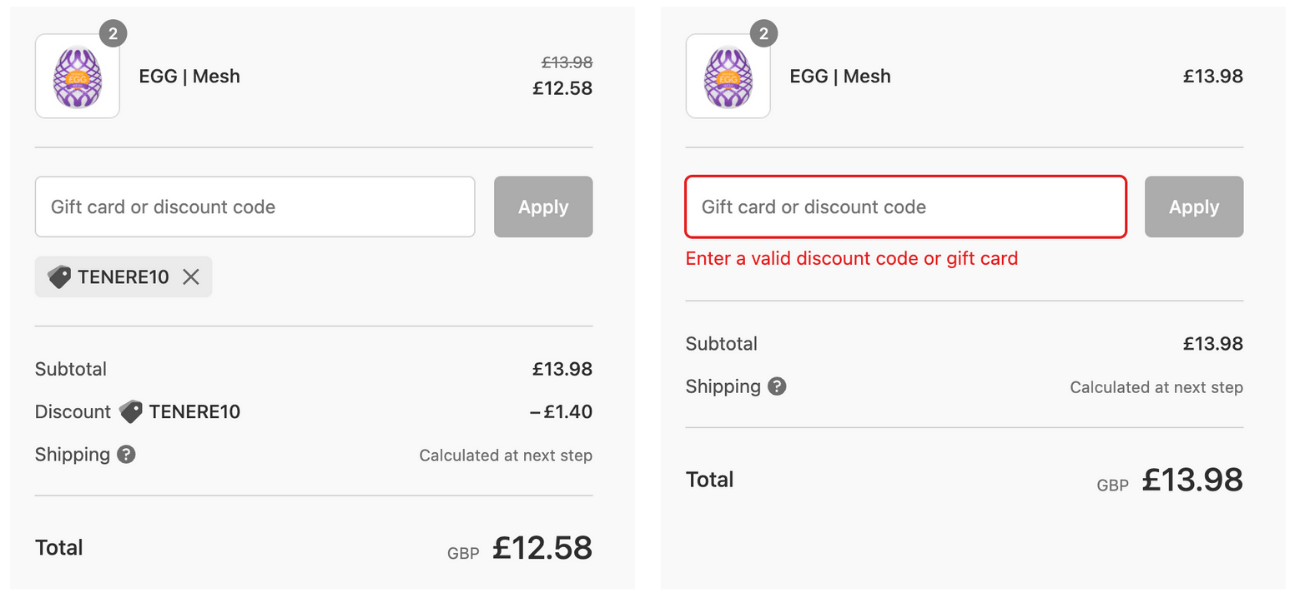 How to use Tenga Store coupons