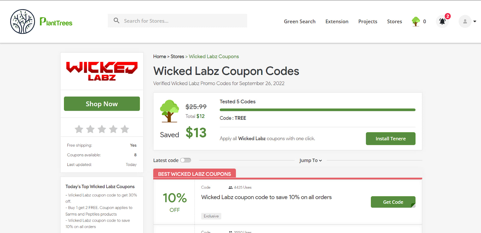 How to use Wicked Labz coupon 1
