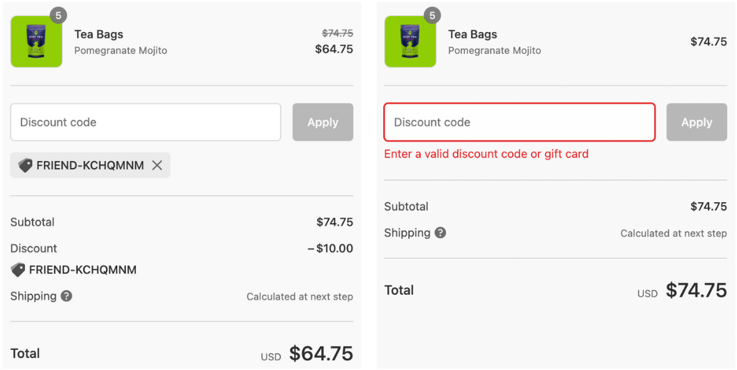 How to use Zest Tea coupons