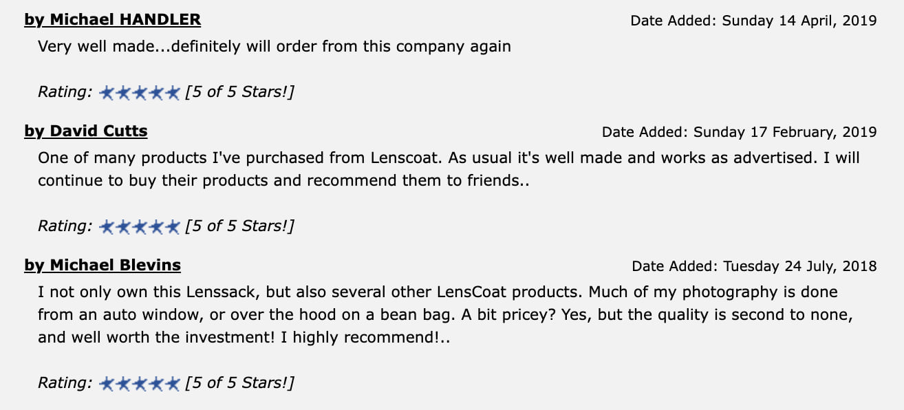 LensCoat review