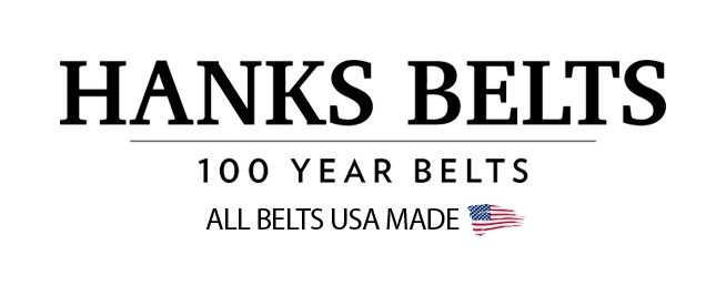 USA Made Leather Belt - Free Shipping-100 Year Warranty - Hanks Belts