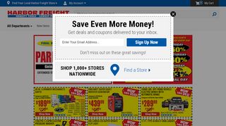 Harbor Freight coupon codes