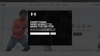 Under armour hotsell us promo code